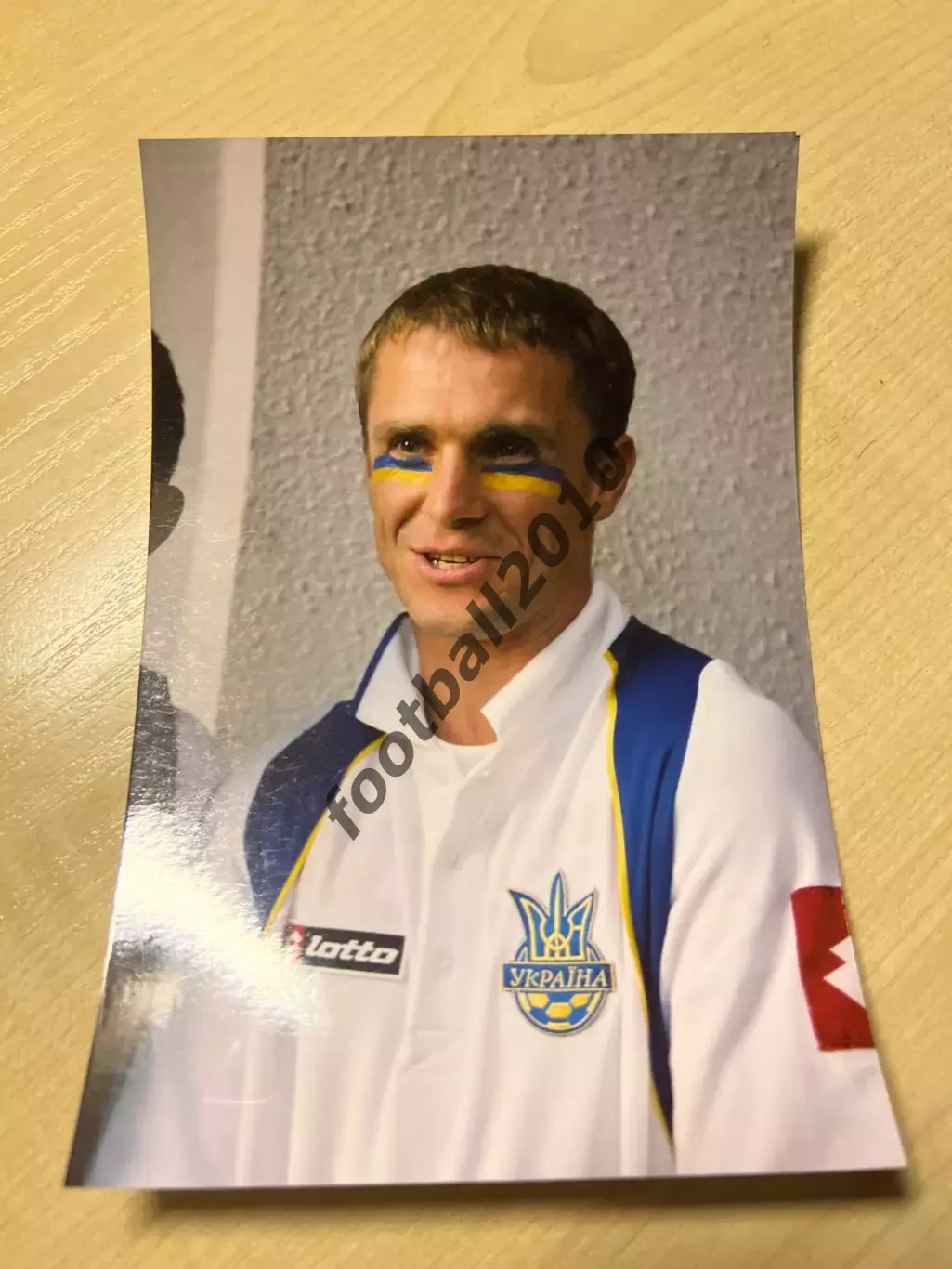 Футбол. фото Сергей Ребров. Украина сборная №1