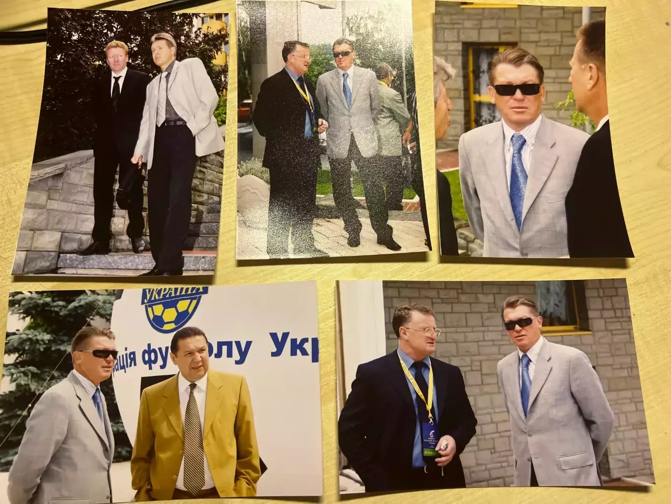 Футбол. фото 5шт Блохин, Кузнецов, Михайлов, Коньков