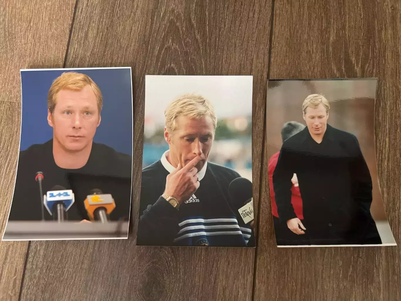 Фото 3 шт Алексей Михайличенко 2000е Динамо Киев