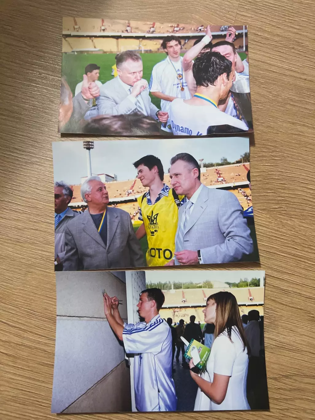 Футбол. фото 3шт. Динамо Киев - Кривбасс 2000 финал