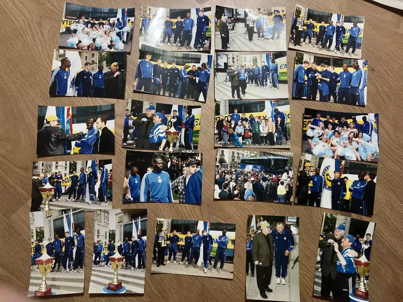 Футбол. фото 19 шт. Динамо Киев 2000е