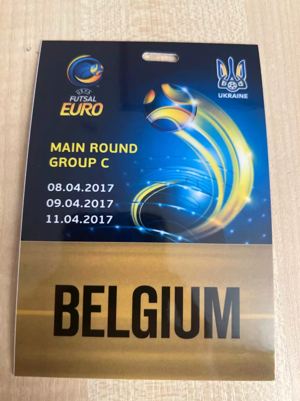 Пропуск 6 Мини-футбол (футзал). Украина, Бельгия, Черногория, Хорватия 2017