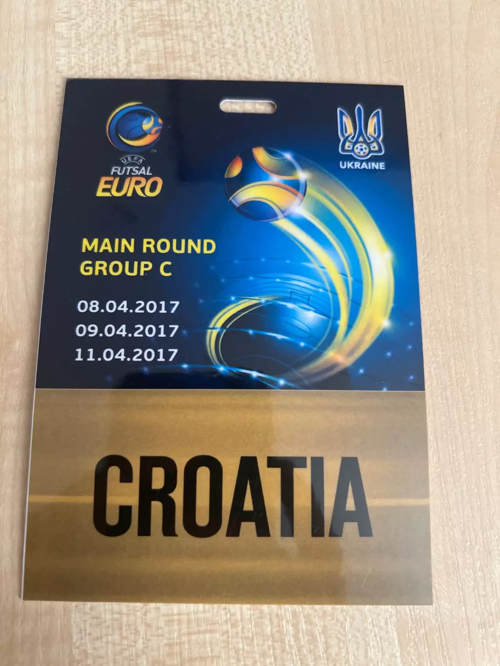 Пропуск 8 Мини-футбол (футзал). Украина, Бельгия, Черногория, Хорватия 2017