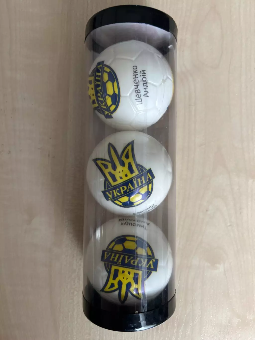 Подарочный набор сувенирных мячей от Федерации Футбола Украины ФФУ УАФ 1