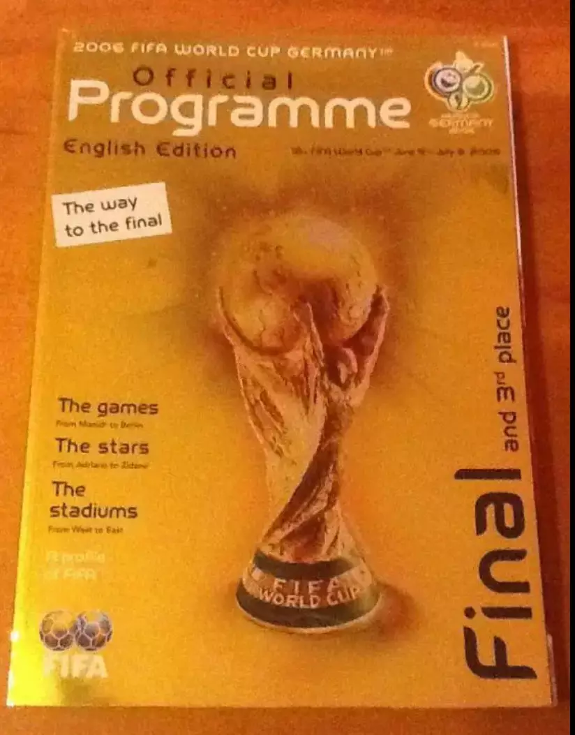 Чемпионат Мира 2006 в Германии ФИНАЛ Франция - Италия (английский)