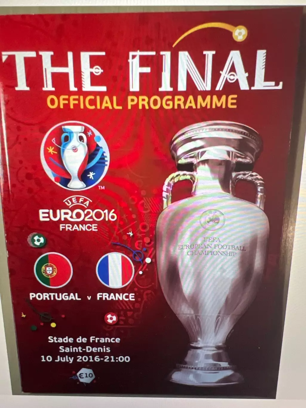 Португалия - Франция 2016 финал Чемпионат Европы