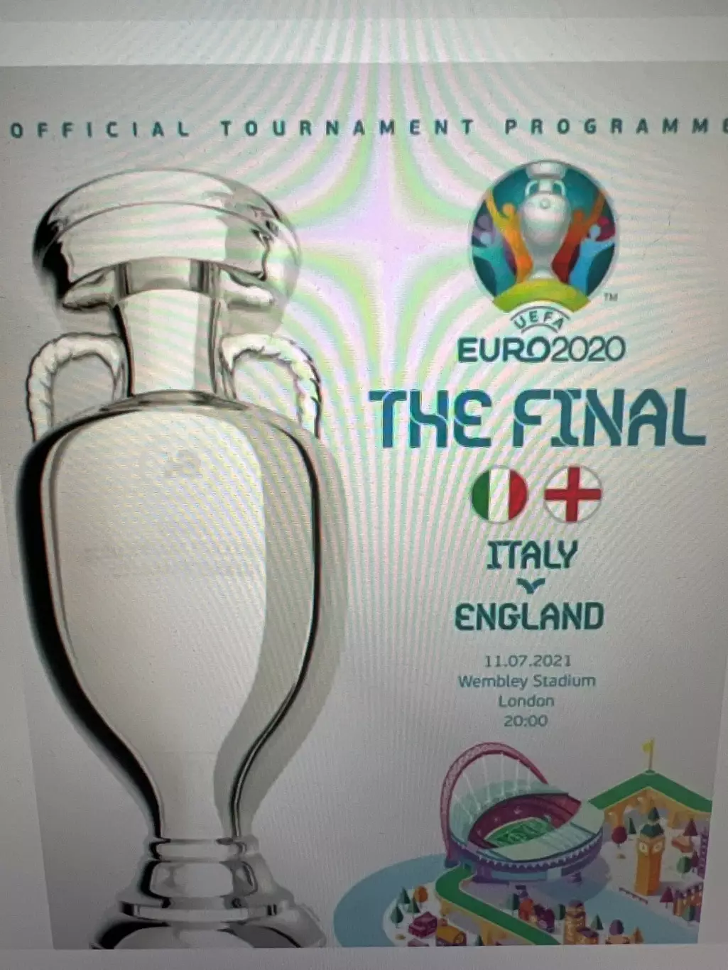 Италия - Англия 2020 финал Чемпионат Европы