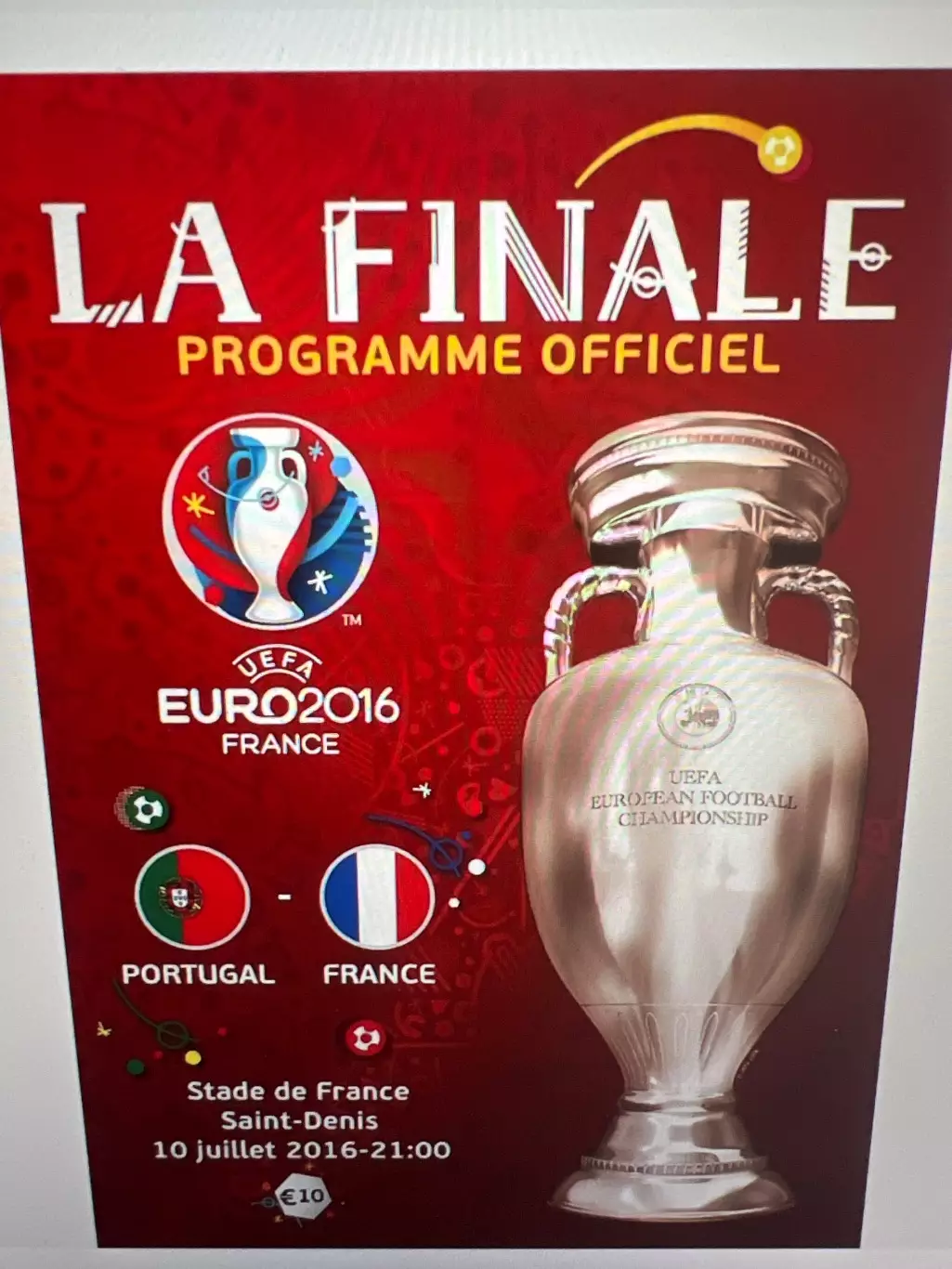 Португалия - Франция 2016 финал Чемпионат Европы (французский)