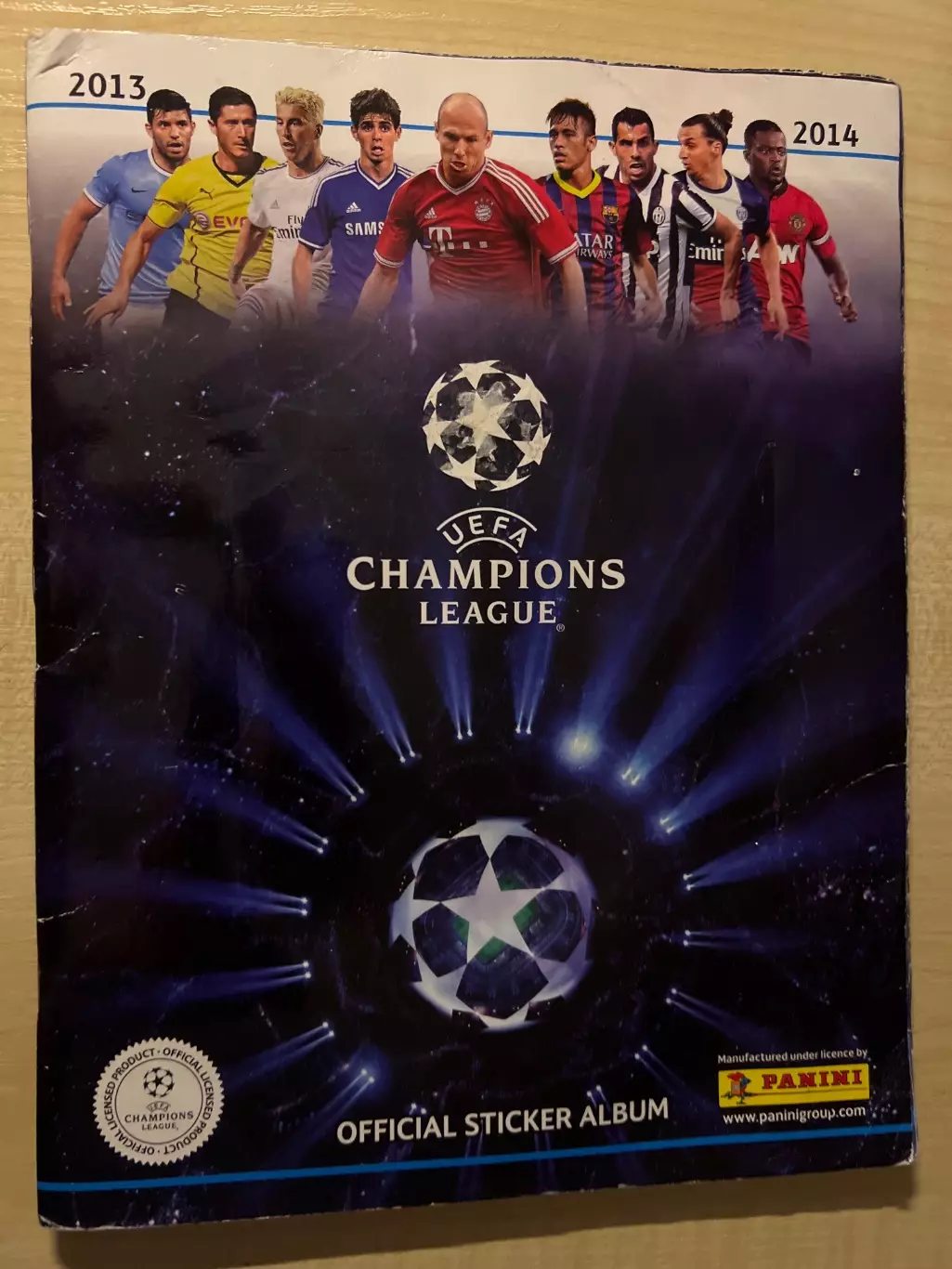 Журнал альбом Панини (PANINI) Лига Чемпионов 2013-2014 (есть 235 из 629)