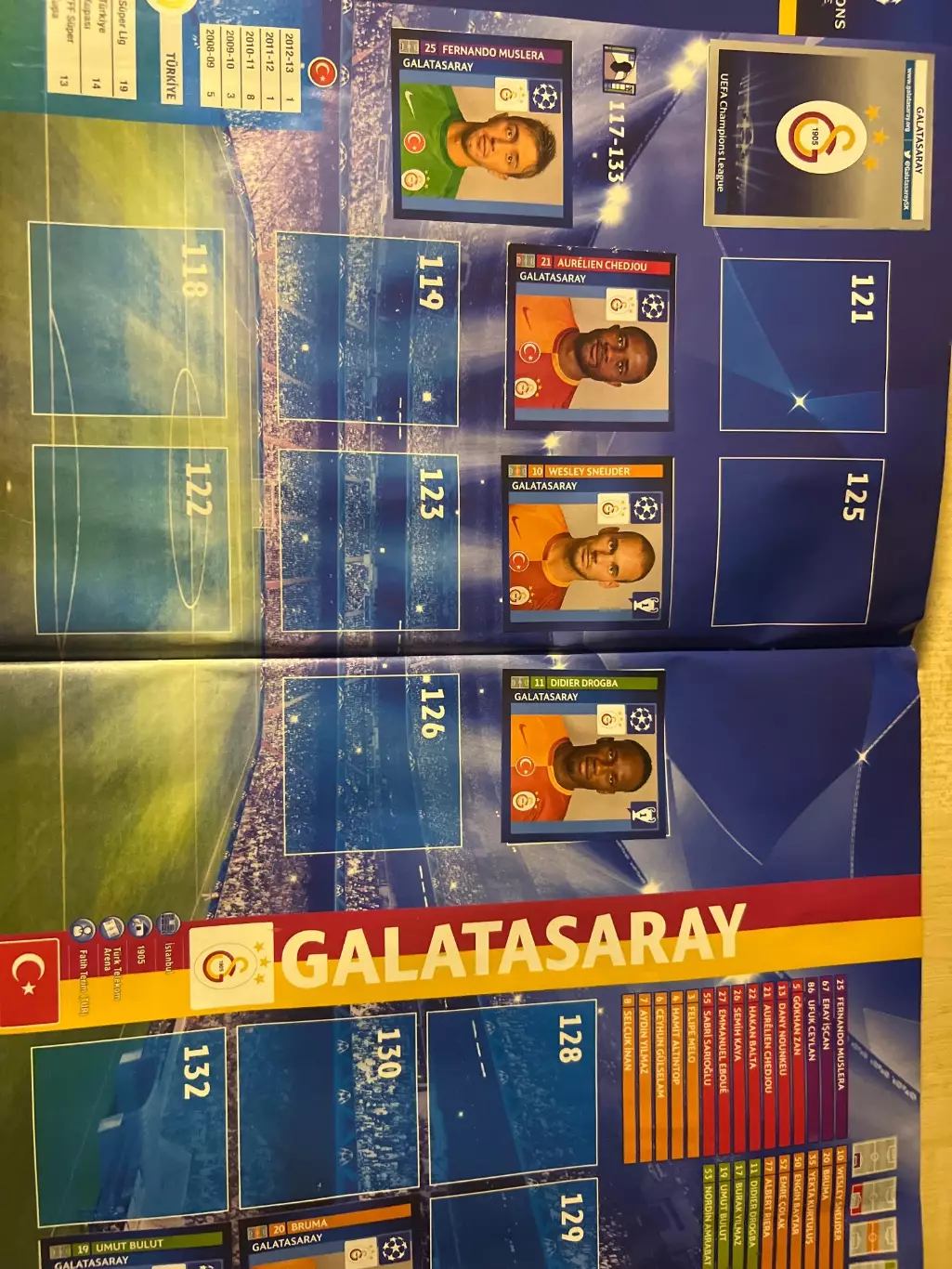 Журнал альбом Панини (PANINI) Лига Чемпионов 2013-2014 (есть 235 из 629) 1