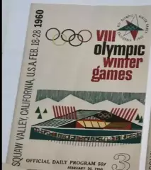 Хоккей. Программа Олимпийские Игры 1960 СССР - Финляндия