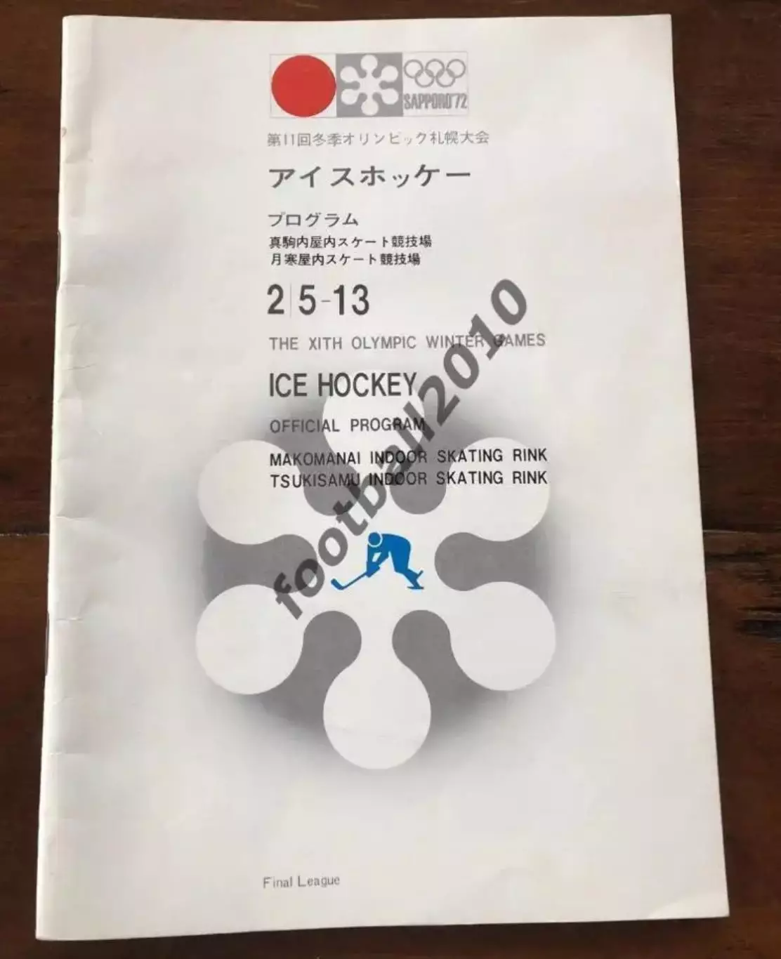 Хоккей. Олимпийские Игры Олимпиада Саппоро 1972 (сборная СССР)