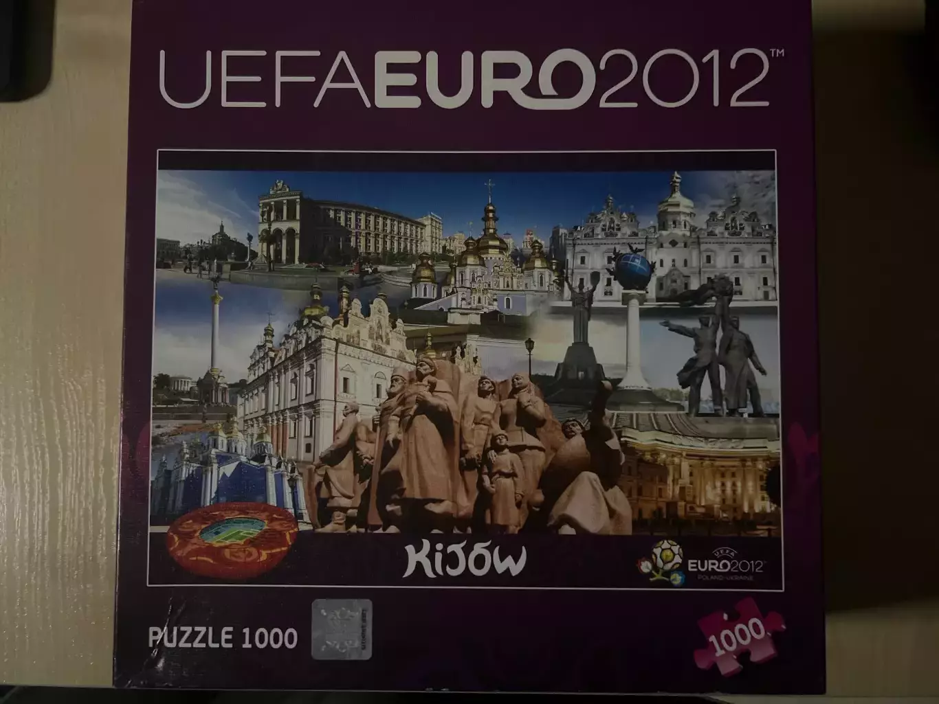 Набор пазл пазлы ЕВРО 2012 EURO Киев - 1000шт