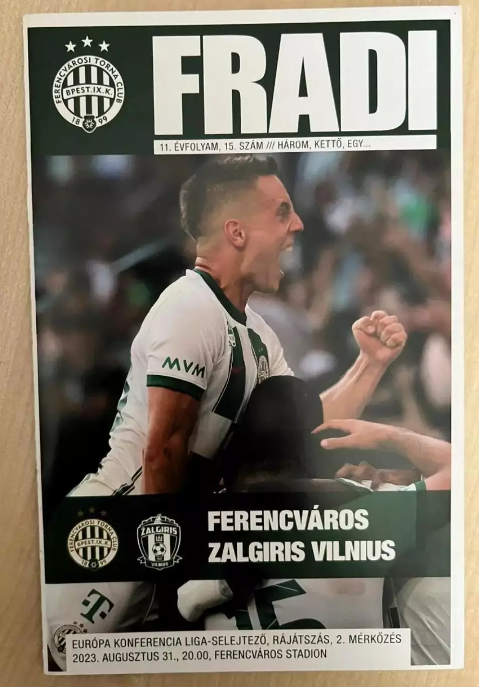 Ференцварош Венгрия - Жальгирис Литва 2023 Лига Конференций УЕФА