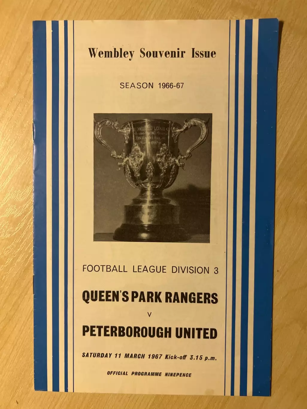 Квинс Парк Рейнджерс - Петерборо 1967 Англия