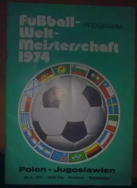 Программа Чемпионат Мира 1974 Польша - Югославия