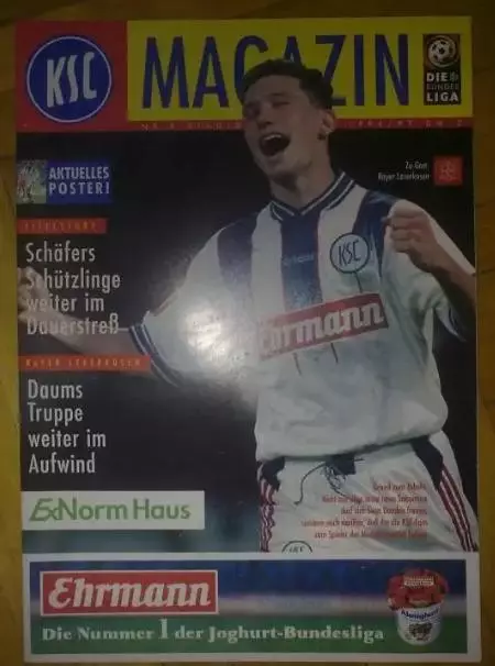 Программа (клубный журнал) из Германии - Карлсруэ №51