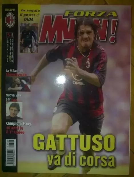 клубный журнал Forza Milan 2003 (Милан Италия) №5