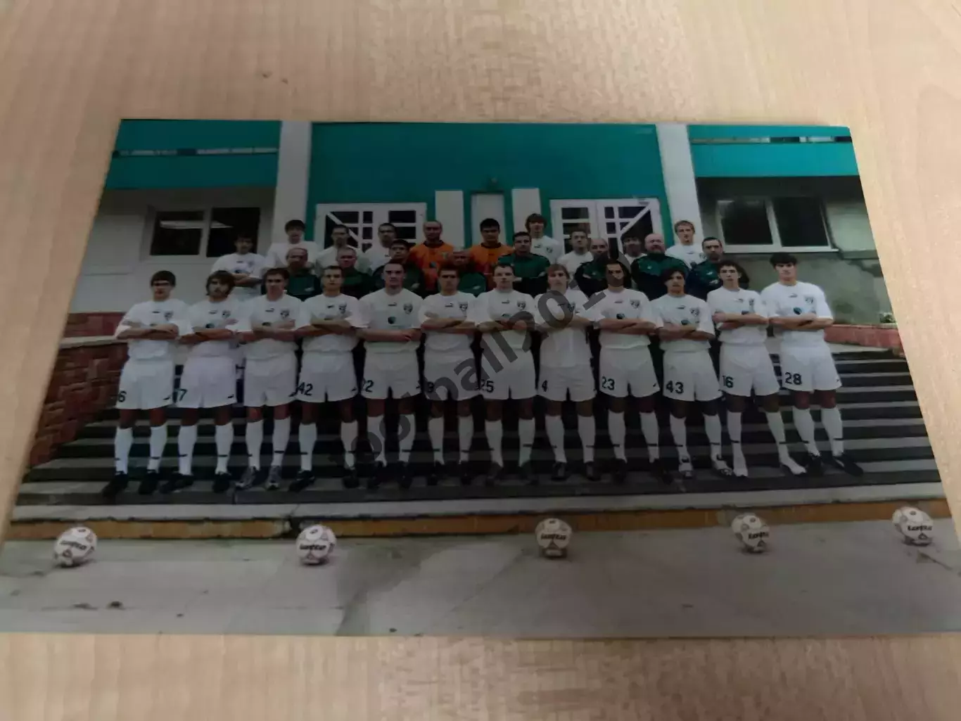 Футбол. фото Ворскла Полтава 2004-2005 (Тренер Мунтян)