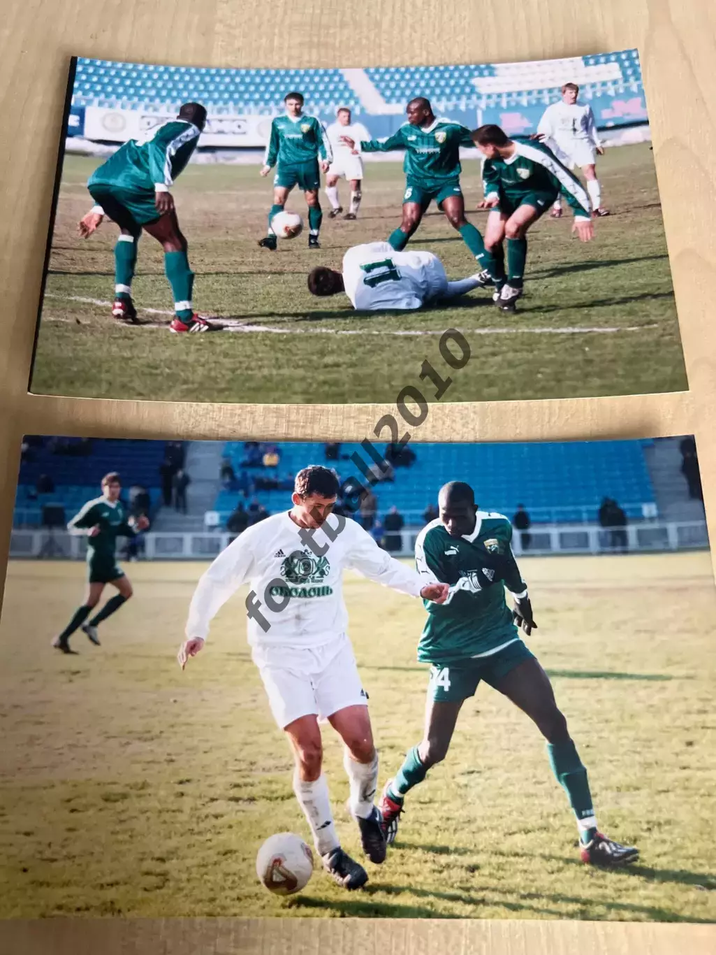 Футбол. фото 2шт Оболонь Киев - Ворскла Полтава 2004-2005
