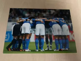 Футбол. Карточка (открытка) - Япония сборная