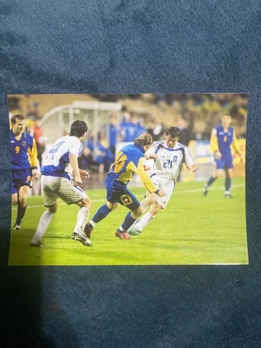 Футбол. фото 29 - Воронин - Украина сборная