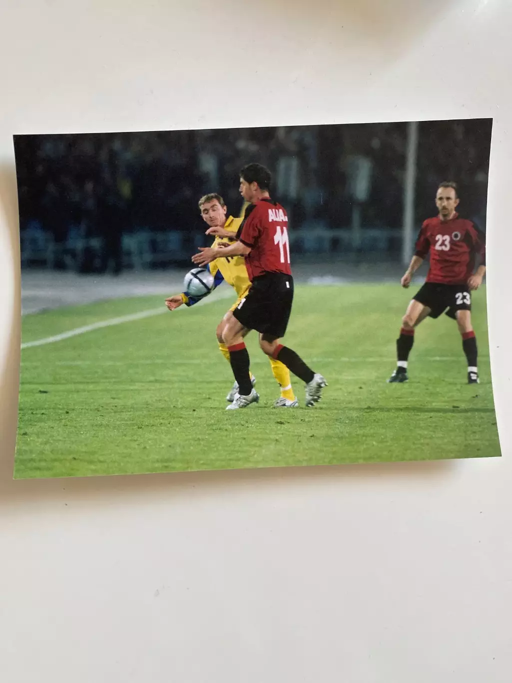 Футбол. фото 2 - Воробей - Украина сборная