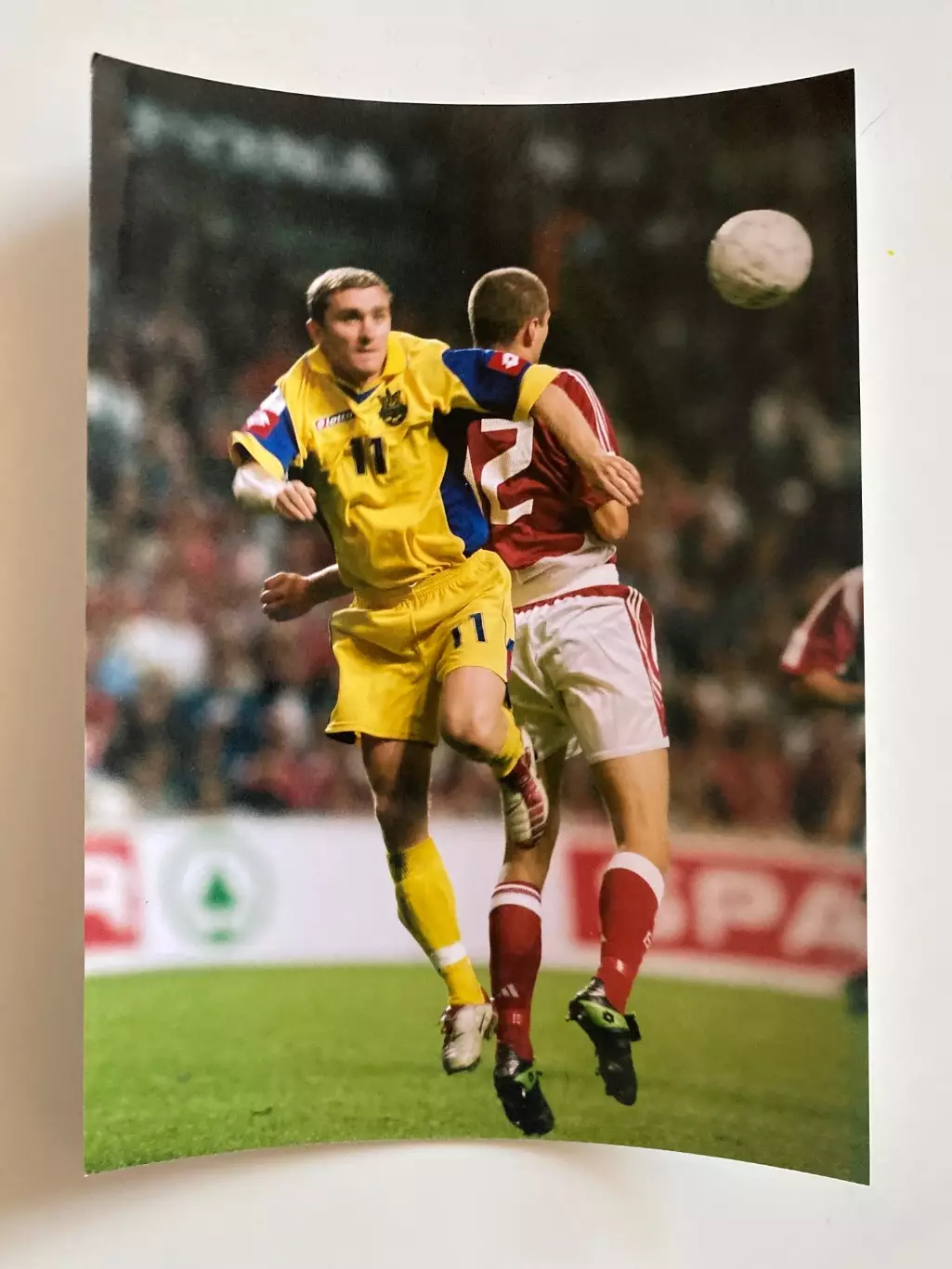 Футбол. фото 9 - Воробей - Украина сборная