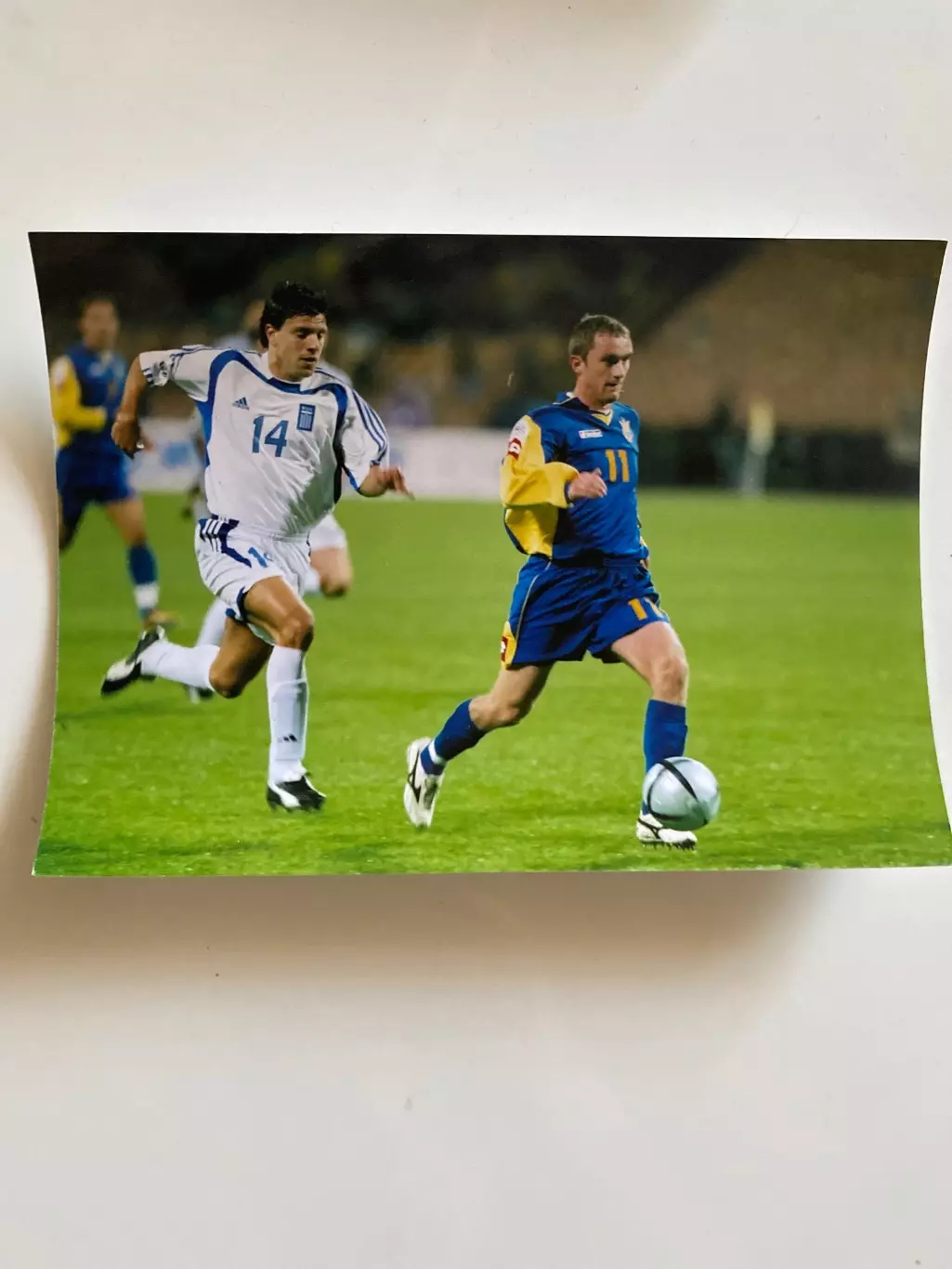 Футбол. фото 14 - Воробей - Украина сборная