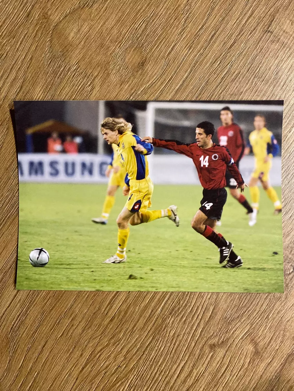 Футбол. фото 3 - Тимощук - Украина сборная