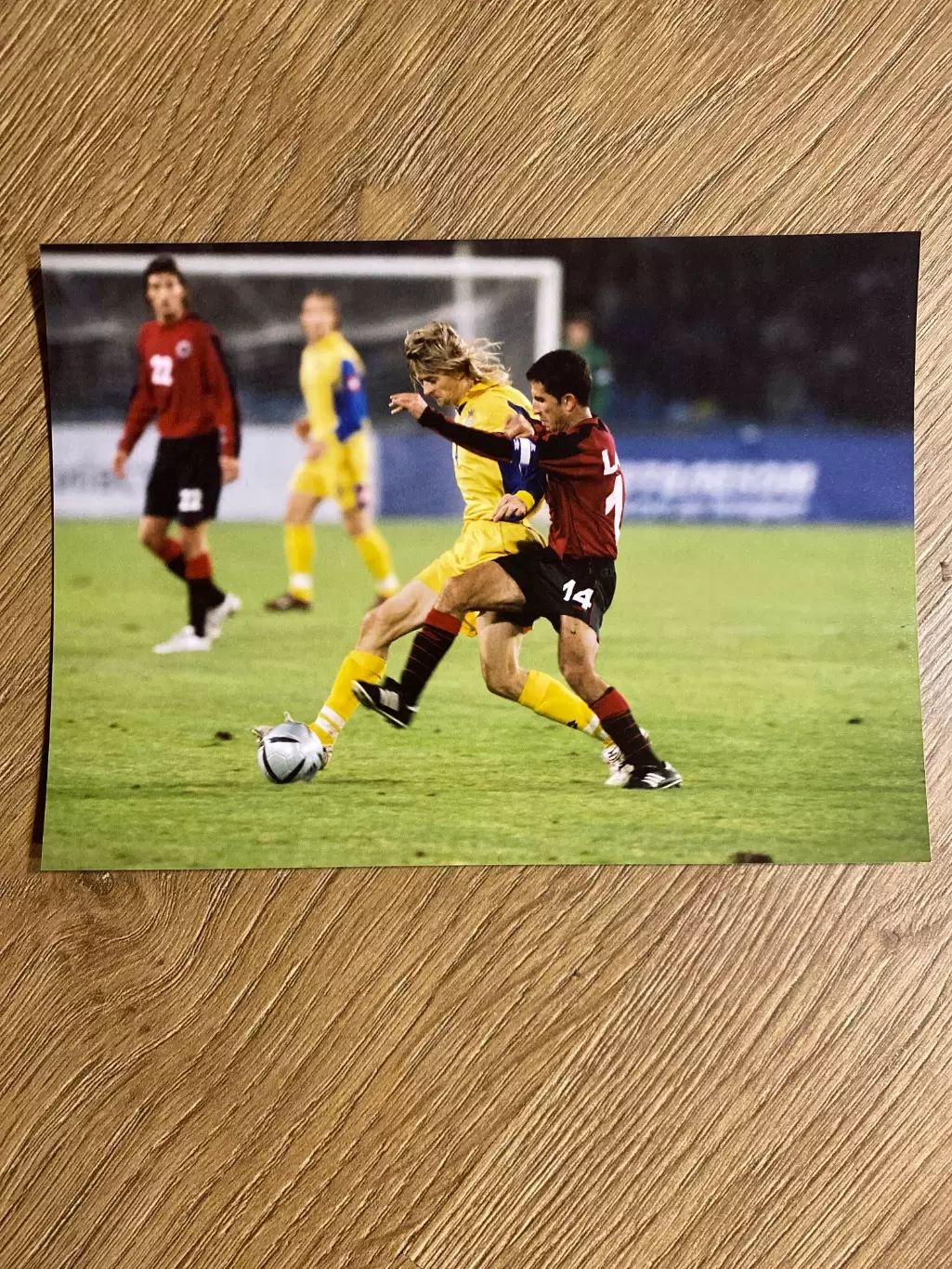 Футбол. фото 5 - Тимощук - Украина сборная