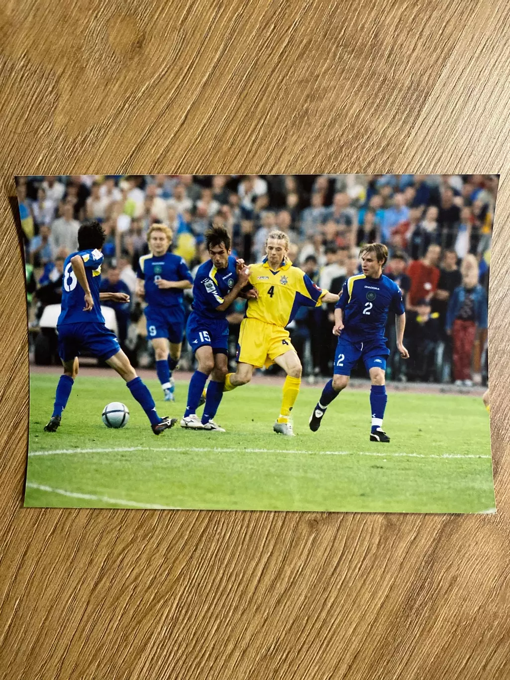 Футбол. фото 13 - Тимощук - Украина сборная