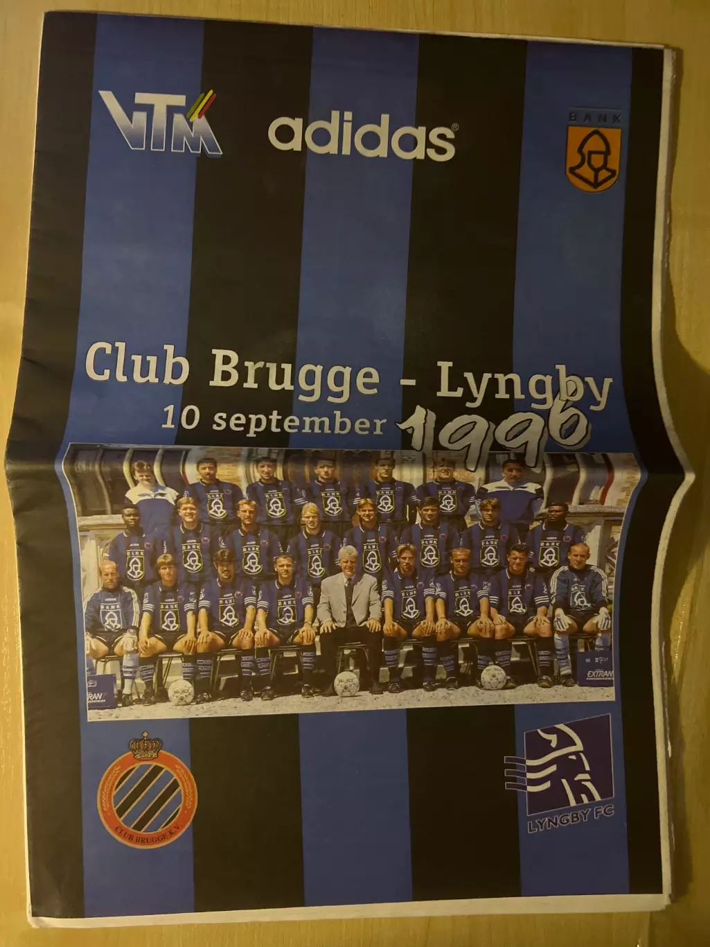 Брюгге Бельгия - Люнгбю Дания 1996-1997