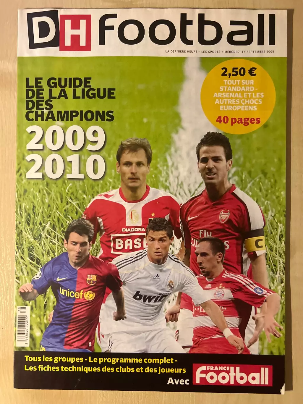 Газета \ журнал DH Football Спецвыпуск Лига Чемпионов 2009-2010