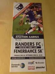 Рандерс Дания - Фенербахче Турция 2006-2007