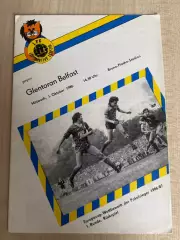 Локомотив Лейпциг ГДР - Гленторан Северная Ирландия 1986-1987