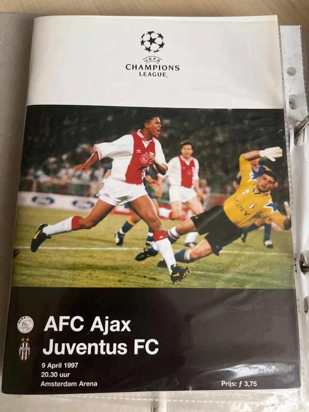 Аякс Нидерланды - Ювентус Италия 1996-1997 Лига Чемпионов