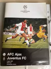 Аякс Нидерланды - Ювентус Италия 1996-1997 Лига Чемпионов