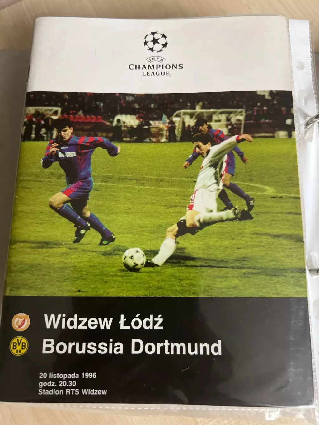 Видзев Польша - Боруссия Дортмунд Германия 1996-1997 Лига Чемпионов
