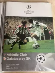 Атлетик Бильбао Испания - Галатасарай Турция 1998-1999 Лига Чемпионов