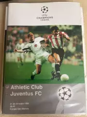 Атлетик Бильбао Испания - Ювентус Италия 1998-1999 Лига Чемпионов