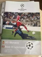 Монако Франция - Байер Германия 1997-1998 Лига Чемпионов