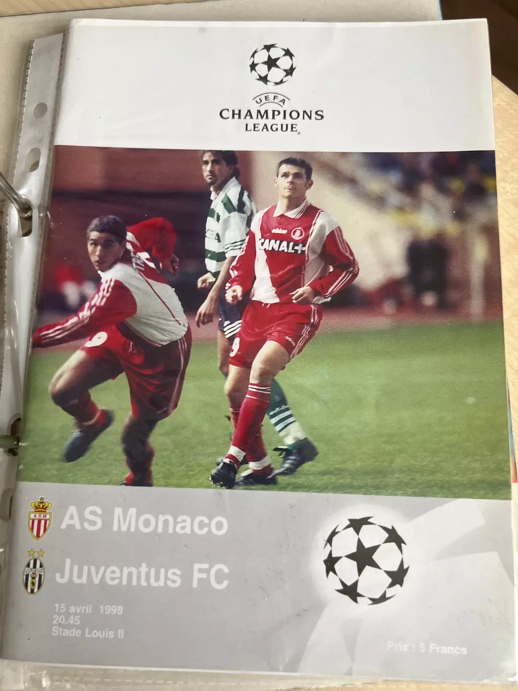 Монако Франция - Ювентус Италия 1997-1998 Лига Чемпионов