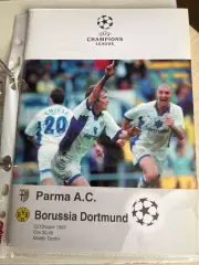 Парма Италия - Боруссия Дортмунд Германия 1997-1998 Лига Чемпионов