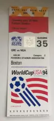 Билет Греция - Нигерия 1994 Чемпионат Мира США
