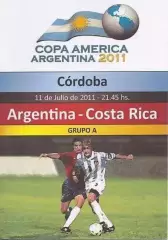 Программа Copa America 2011 Аргентина - Коста-Рика