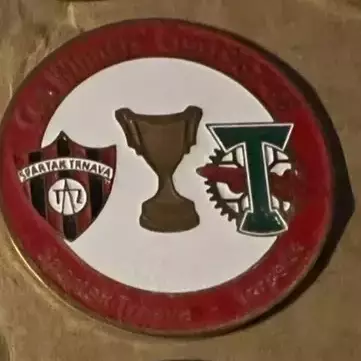 футбол. Знак Спартак Трнава - Торпедо Москва 1967 #3