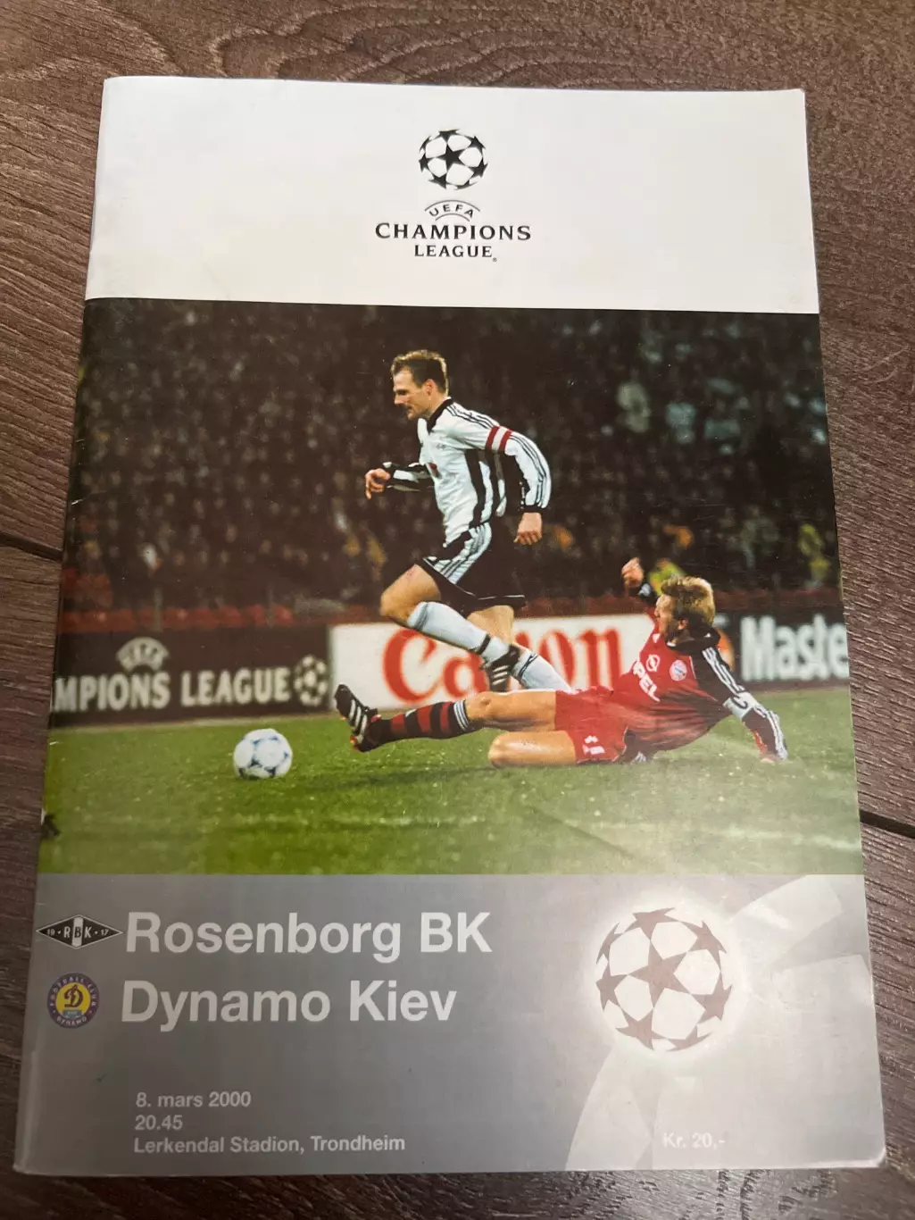 Русенборг Норвегия - Динамо Киев 1999-2000 Лига Чемпионов