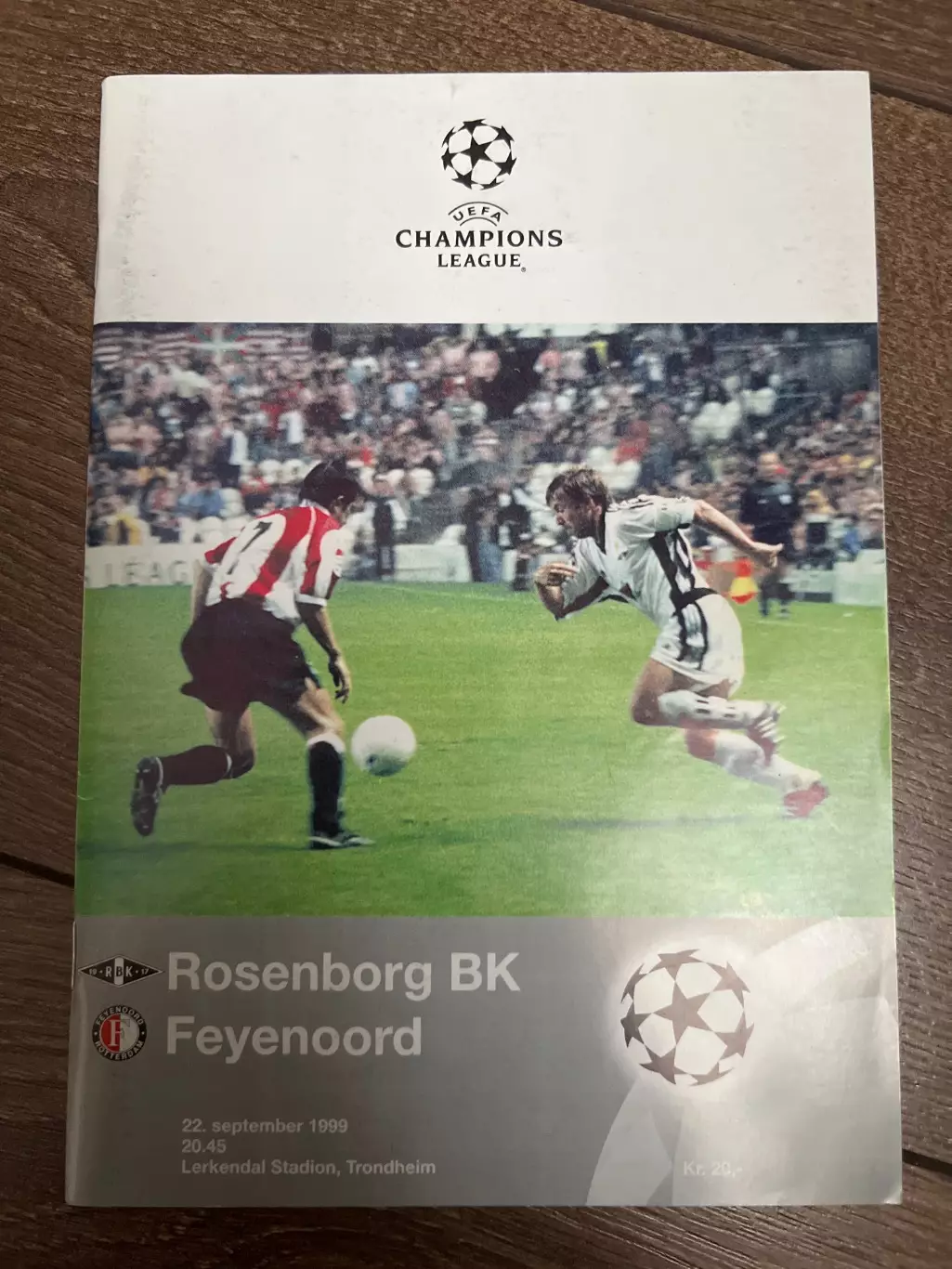Русенборг Норвегия - Фейеноорд Нидерланды 1999-2000 Лига Чемпионов