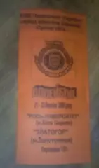 Волейбол. Рось Белая Церковь - Золотоноша Черкасская обл 2008-2009